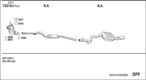 Изпускателна система WALKER              