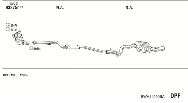 Изпускателна система WALKER              