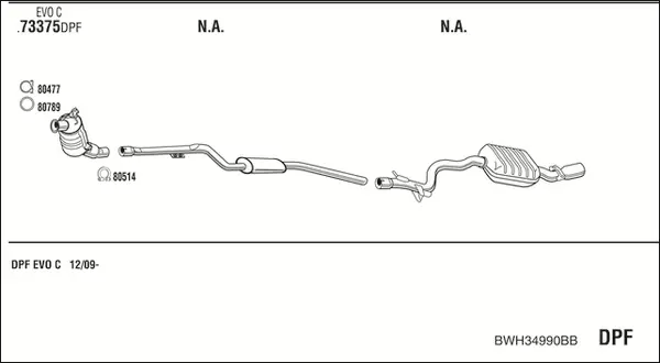 Изпускателна система WALKER              