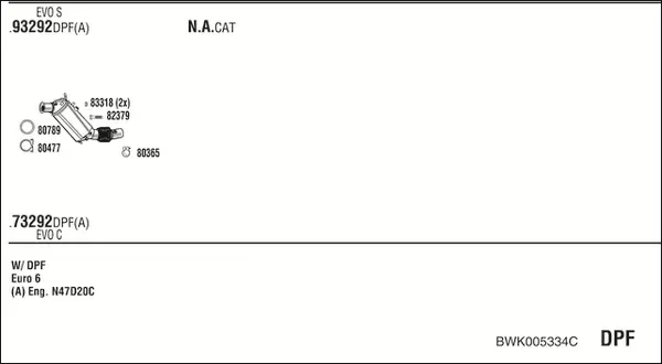 Изпускателна система WALKER              