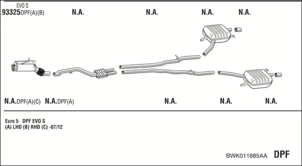 Изпускателна система WALKER              