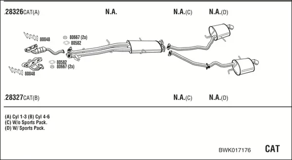 Изпускателна система WALKER              