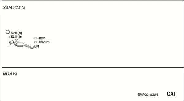 Изпускателна система WALKER              