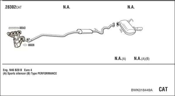 Изпускателна система WALKER              