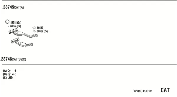 Изпускателна система WALKER              