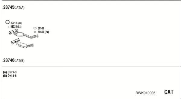 Изпускателна система WALKER              