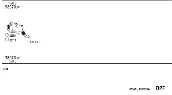 Изпускателна система WALKER              