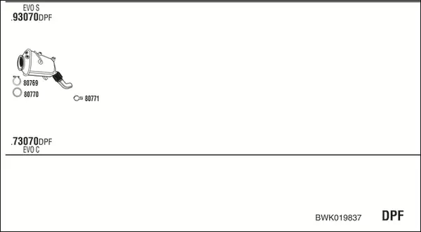 Изпускателна система WALKER              