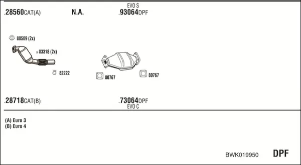 Изпускателна система WALKER              