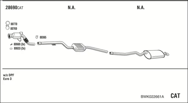 Изпускателна система WALKER              
