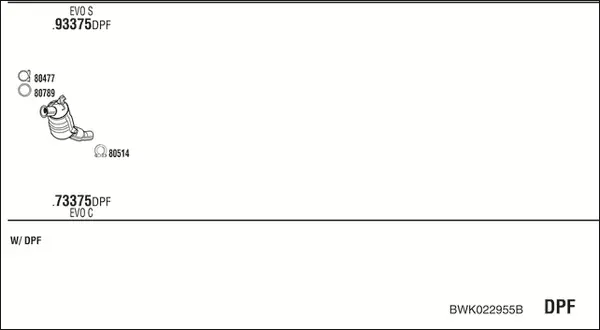 Изпускателна система WALKER              