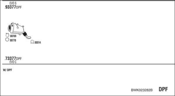 Изпускателна система WALKER              