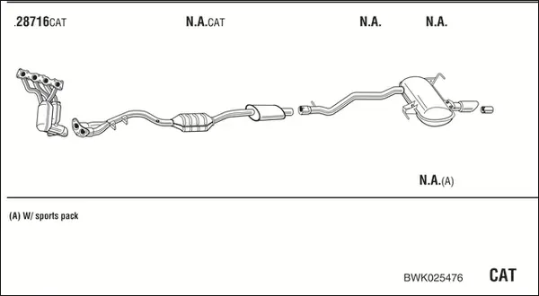Изпускателна система WALKER              