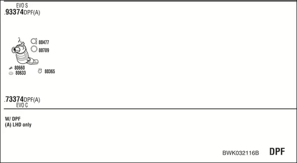 Изпускателна система WALKER              