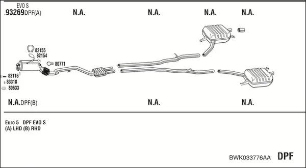 Изпускателна система WALKER              