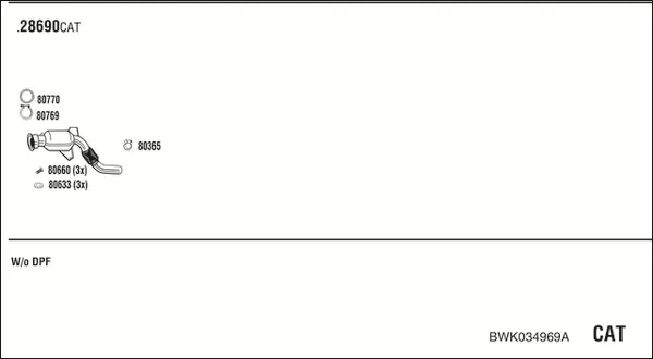 Изпускателна система WALKER              