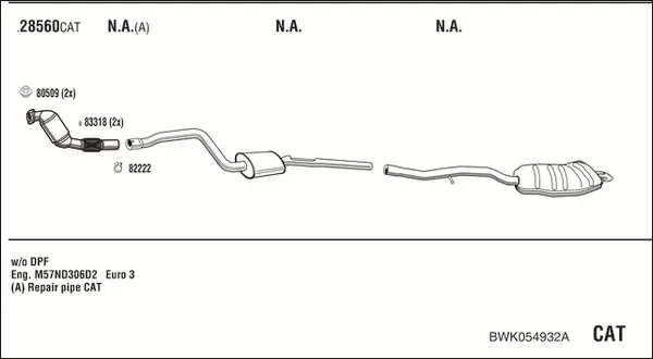 Изпускателна система WALKER              