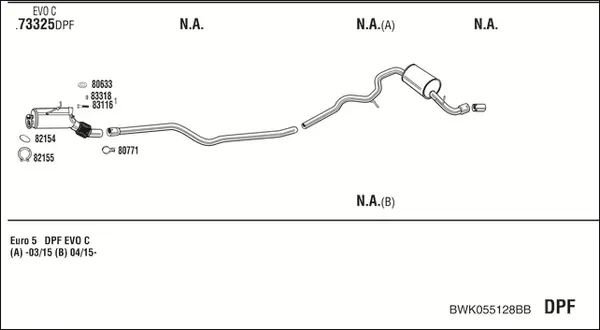 Изпускателна система WALKER              