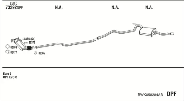 Изпускателна система WALKER              
