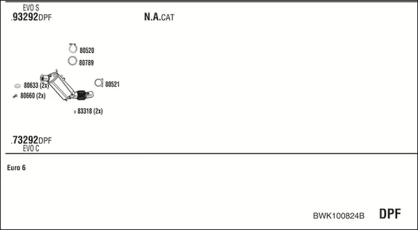 Изпускателна система WALKER              
