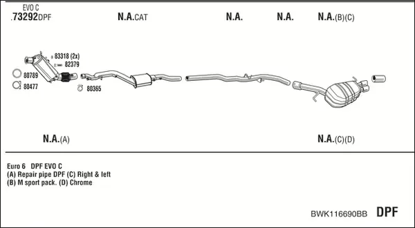 Изпускателна система WALKER              