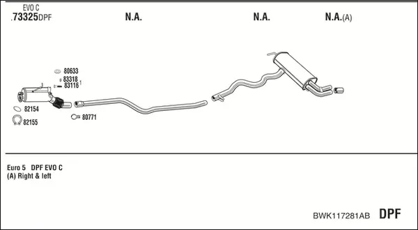 Изпускателна система WALKER              