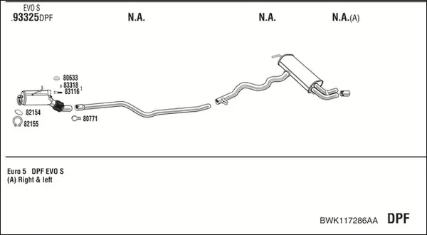 Изпускателна система WALKER              