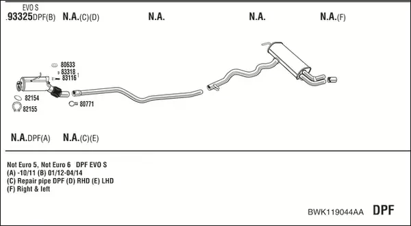 Изпускателна система WALKER              