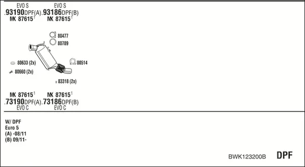 Изпускателна система WALKER              