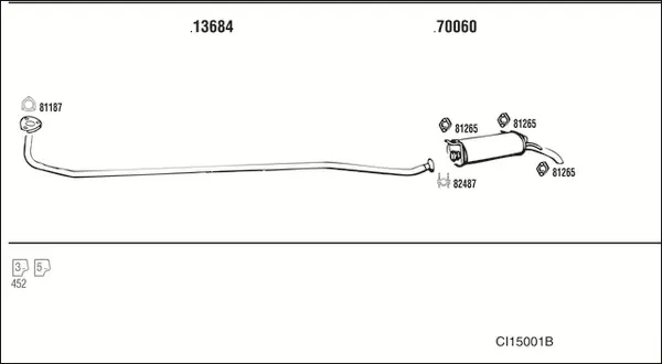 Изпускателна система WALKER              