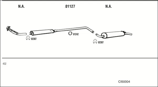 Изпускателна система WALKER              