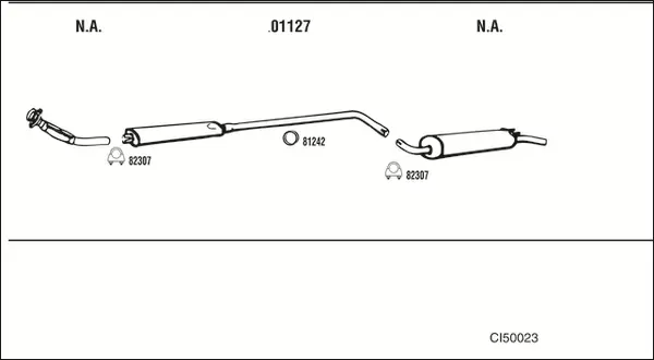 Изпускателна система WALKER              