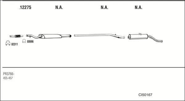 Изпускателна система WALKER              