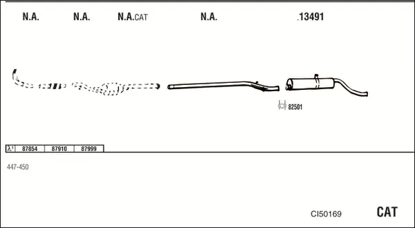 Изпускателна система WALKER              