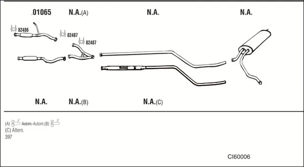 Изпускателна система WALKER              
