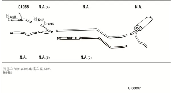Изпускателна система WALKER              