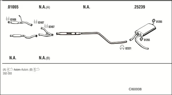 Изпускателна система WALKER              