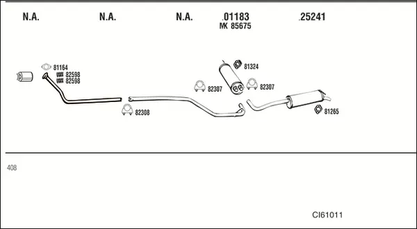 Изпускателна система WALKER              