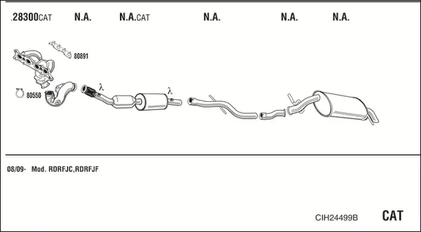 Изпускателна система WALKER              