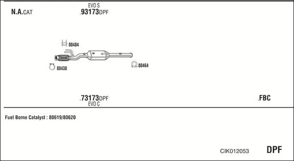 Изпускателна система WALKER              