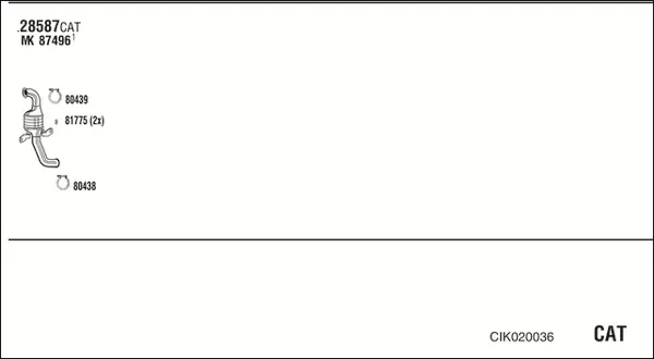 Изпускателна система WALKER              