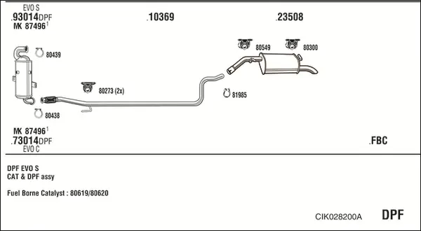 Изпускателна система WALKER              