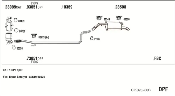 Изпускателна система WALKER              