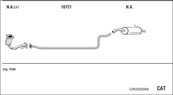 Изпускателна система WALKER              