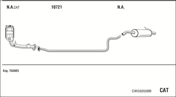 Изпускателна система WALKER              