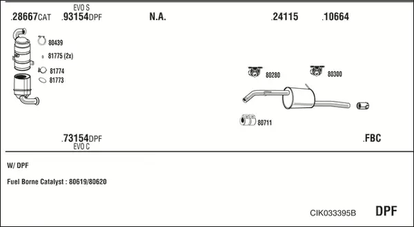 Изпускателна система WALKER              