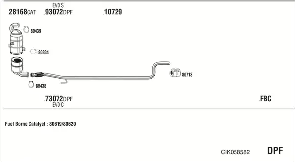 Изпускателна система WALKER              
