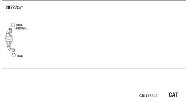 Изпускателна система WALKER              