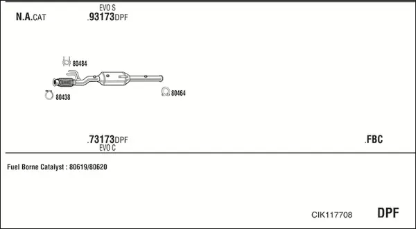 Изпускателна система WALKER              