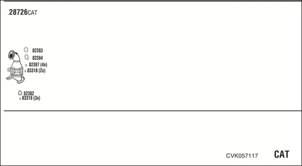 Изпускателна система WALKER              